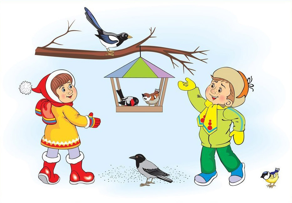 Кормушки для птиц — Детский сад №38